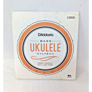 BRAND NEW D'Addario EJ88UB Nyltech Ukulele Bass Uke Strings